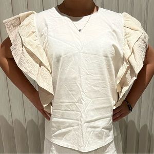 ZARA white top